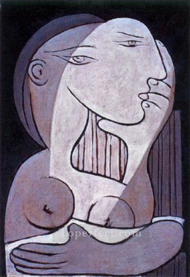 女性の胸像 1934年 パブロ・ピカソ油絵
